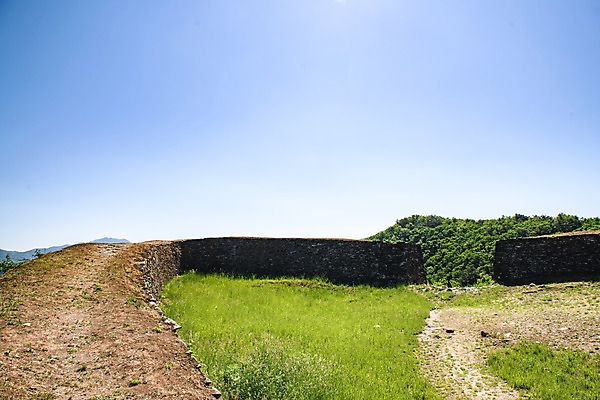 포토 JPG 주간 여행 하늘 풍경 사람없음 야외 여름 관광지 국내여행 단양 명승지 온달산성 석축산성 국내포토 자연요소 계절 충청북도 산성 파일형식