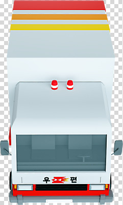 편집 편집이미지 누끼 사람없음 3D소스 3D 입체 디지털합성 오브젝트 PNG 우체국 우체국차 우체국택배 로우폴리 편집소스 탑차 자동차 트럭 택배 기관 파일형식