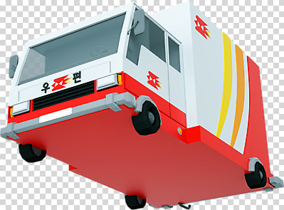 편집 편집이미지 누끼 사람없음 3D소스 3D 입체 디지털합성 오브젝트 PNG 우체국 우체국차 우체국택배 로우폴리 편집소스 탑차 자동차 트럭 택배 기관 파일형식