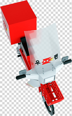 편집 편집이미지 누끼 사람없음 3D소스 3D 스쿠터 오토바이 입체 디지털합성 오브젝트 PNG 우체국 우체국택배 로우폴리 편집소스 바이크 택배 기관 파일형식