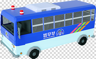 편집 편집이미지 누끼 사람없음 3D소스 3D 입체 디지털합성 오브젝트 PNG 로우폴리 편집소스 호송차 자동차 파일형식