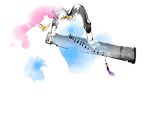 PSD 손 여자 음악 연주 일러스트 장신구 캘리그라피 붓터치 국악 한명 사람 한복 사회이슈 노리개 저고리 번짐 민속 화합 가야금 한반도 남북 통일 여자한명만 남북통일 국내일러스트 1 한국전통 전통 컨셉 현악기 문화예술 전통소품 국악기 신체부위 전통의상 여자만 파일형식 효과