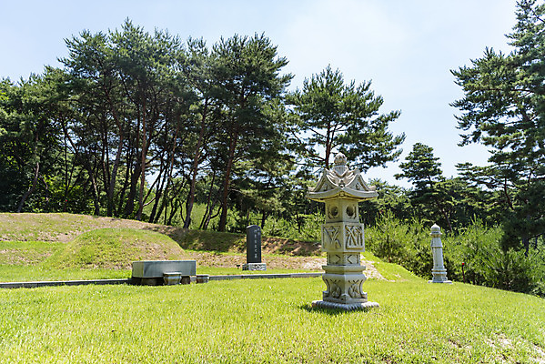 포토 JPG 주간 한국전통 여행 유적지 풍경 사람없음 야외 여름 관광지 세계문화유산 문화재 무덤 묘 역사 한국사 조선시대 왕릉 조선왕릉 표석 홍유릉 고종 덕혜옹주 단분 국내포토 자연요소 전통 계절 고건축 한국 암석 왕 남양주 파일형식