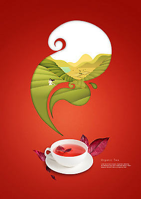 PSD 편집이미지 여자 잎 한명 사람 빨간색 차 찻잔 유기농 차밭 여자한명만 이미지편집 식물 1 웰빙 음료 컬러 밭 잔 여자만 파일형식