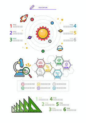 교육 일러스트 돋보기 세포 현미경 사람없음 세트 컬러풀 태양 우주 행성 로켓 삼각자 태양계 엘리먼트 웹엘리먼트 국내일러스트 AI파일 자연요소 컬러 자 실험기구 파일형식 벡터