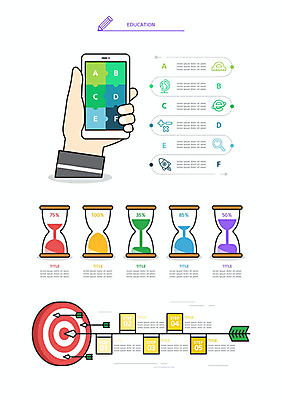 교육 일러스트 사람없음 스마트폰 세트 컬러풀 과녁판 명중 다트 모래시계 손모양 엘리먼트 웹엘리먼트 국내일러스트 AI파일 모양 모래 시계 컬러 핸드폰 스마트기기 게임 파일형식 벡터 손_신체부위