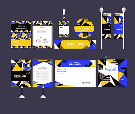 템플릿 배너템플릿 비즈니스 사람없음 세트 컬러풀 쇼핑백 현수막 전단 엽서 초대장 패키지 기하학 사원증 박람회 손부채 기업홍보 소봉투 행사세트 행사템플릿 AI파일 배너 컬러 무늬 가방 편지봉투 카드_감사 편지 홍보물 파일형식 벡터