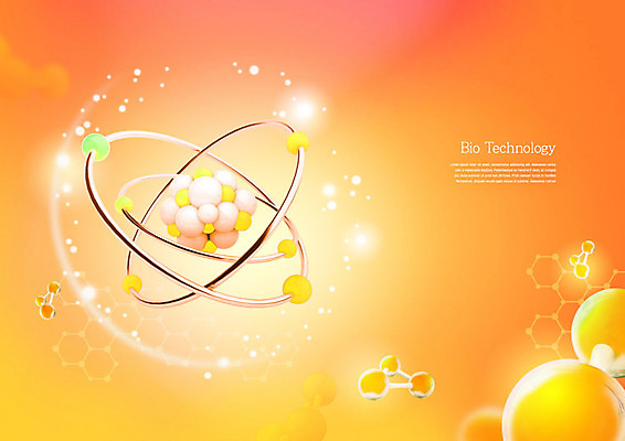 PSD 편집이미지 사람없음 노란색 DNA 생명공학 바이오 분자구조 생물공학 이미지편집 컬러 의학 공학 파일형식
