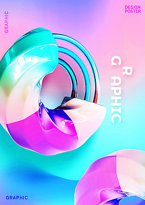 PSD 편집이미지 그래픽백그라운드 사람없음 그래픽 컬러풀 조형물 홀로그램 카피스페이스 이미지편집 컬러 백그라운드 미술 공백 파일형식