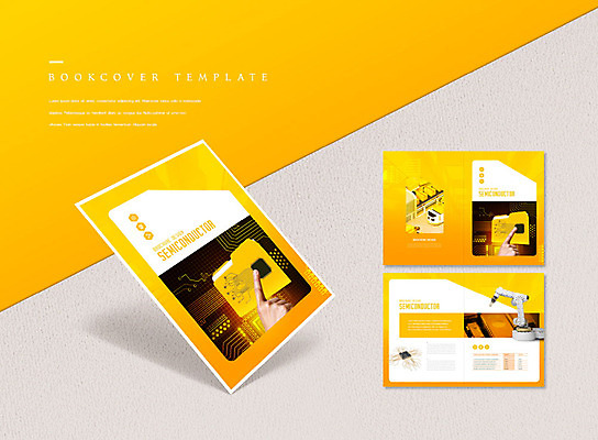 PSD 템플릿 표지디자인 북디자인 손 출판디자인 표지 ZIP 내지 리플렛 북커버 한손 사람 팜플렛 신체부위 노란색 터치 로봇 하이테크 반도체 폴더 이미지템플릿 컬러 기술 파일 파일형식