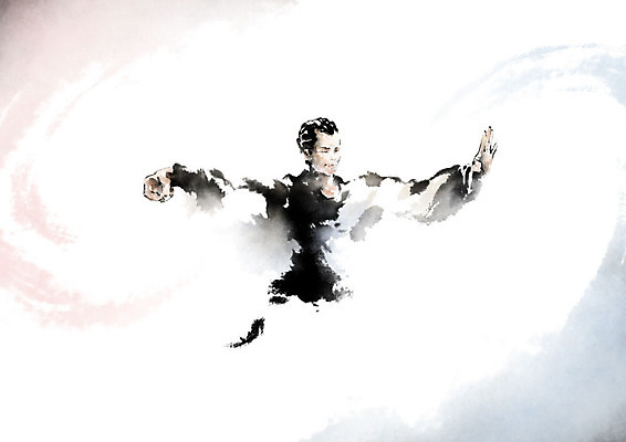 PSD 남자 포즈 일러스트 캘리그라피 붓터치 건강 한명 사람 상반신 운동 기운 번짐 체조 남자한명만 국내일러스트 1 남자만 파일형식 효과