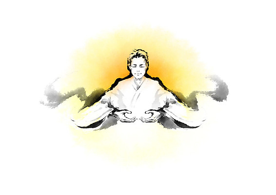 PSD 남자 포즈 일러스트 캘리그라피 붓터치 건강 한명 사람 상반신 운동 기운 한복 번짐 체조 남자한명만 국내일러스트 1 한국전통 전통의상 남자만 파일형식 효과