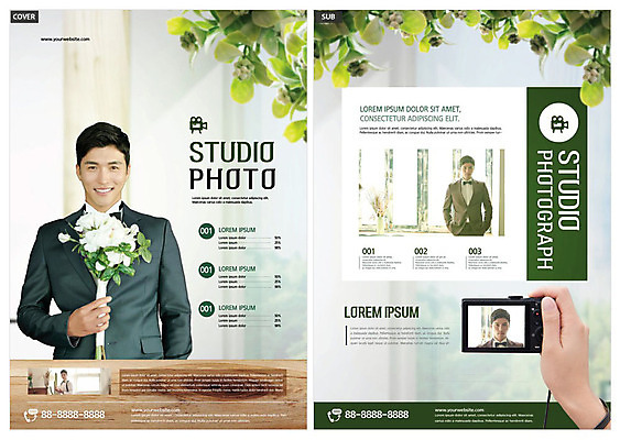 템플릿 손 남자 꽃 ZIP 리플렛 나뭇잎 들기 사람 성인 신체부위 세명 초록색 30대 카메라 촬영 한국인 전단템플릿 전단 성인남자만 인디자인 INDD 웨딩촬영 이미지템플릿 식물 컬러 잎 모션 동양인 장년 전자제품 홍보물 기념사진 남자만 성인만 파일형식