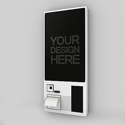 PSD 편집이미지 사람없음 한개 3D소스 3D 입체 디지털합성 오브젝트 주문 영수증 무인 무인기계 무인화 오브제 키오스크 목업 편집소스 블랙미러 편집3D 1 금융 스크린 파일형식