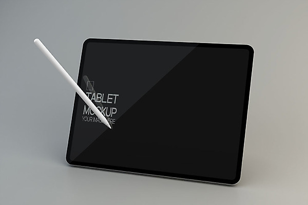 PSD 편집이미지 사람없음 스마트기기 태블릿 한개 3D소스 3D 입체 디지털합성 오브젝트 오브제 키오스크 터치펜 목업 편집소스 블랙미러 편집3D 1 전자제품 펜 스크린 파일형식