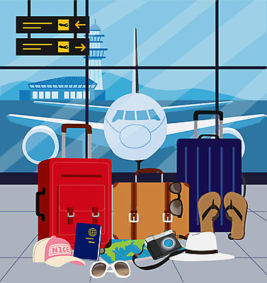 모자 해외여행 여행 신발 지도 일러스트 비행기 사람없음 선글라스 카메라 캐리어 공항 샌들 여행용품 여권 국내일러스트 AI파일 해외 잡화 안경 항공교통 교통시설 대중교통 전자제품 여행가방 오브젝트 파일형식 벡터