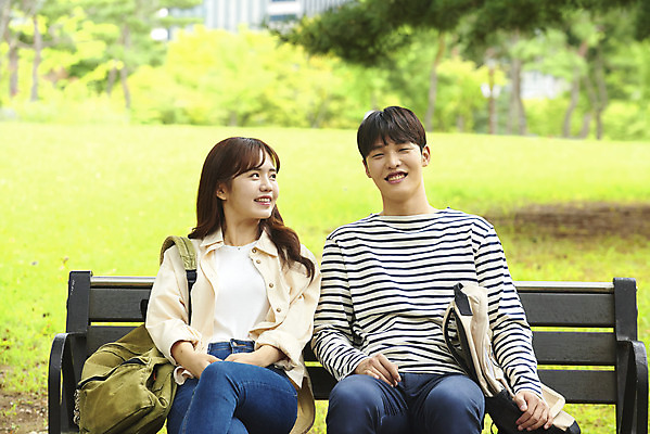 포토 JPG 주간 커플 공원 여자 교육 남자 대학생 벤치 대학생라이프 휴식 앉기 상반신 20대 청년 성인 야외 두명 앞모습 친구 청춘 캠퍼스라이프 우정 한국인 즐거움 대학교 성인만 국내포토 자연요소 학생 라이프스타일 공공시설 감정 뷰포인트 컨셉 의자 학교 관계 모션 사람 동양인 파일형식