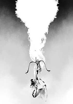 PSD 남자 일러스트 캘리그라피 붓터치 화살 한명 사람 성인 당기기 목표 결심 활 번짐 조준 활시위 남자한명만 국내일러스트 1 컨셉 모션 남자만 파일형식 효과