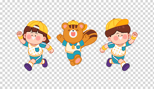 전신 편집 편집이미지 여자 어린이교육 교육 남자 어린이 미소 누끼 두명 달리기 운동 유치원 다람쥐 PNG 어린이만 편집소스 모션 표정 건강 사람 설치류 파일형식