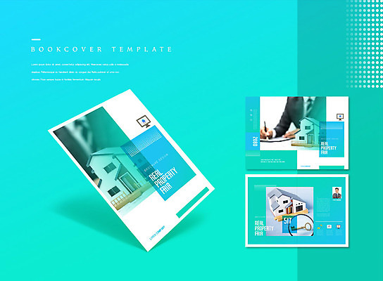 PSD 템플릿 표지디자인 북디자인 출판디자인 표지 ZIP 내지 리플렛 북커버 비즈니스 부동산 주택 사람 동양인 팜플렛 상반신 두명 파란색 기록 문서 문서작성 박람회 성인남자만 성인남자한명만 이미지템플릿 컬러 인종 건물 재산 남자만 남자한명만 성인만 파일형식