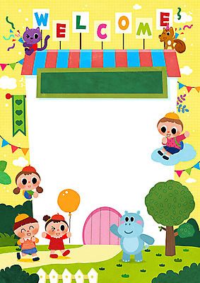 PSD 나무 여자 남자 어린이 동물캐릭터 일러스트 사람 소녀 소년 여러명 울타리 노란색 귀여움 고양이 유치원 즐거움 다람쥐 등교 숲길 풍선 하마 원아모집 가랜드 원아 프레임일러스트 어린이만 아기자기 국내일러스트 일러캐릭터 식물 동물 캐릭터 교육 감정 길 컬러 다수 컨셉 포유류 프레임 담장 반려동물 설치류 파티용품 등하교 모집 파일형식