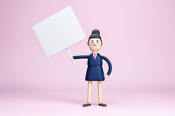 PSD 편집이미지 배너 여자 분홍색 백그라운드 비즈니스 사각프레임 3D캐릭터 한명 들기 성인 3D소스 3D 비즈니스우먼 디지털합성 성인여자한명만 카피스페이스 편집소스 편집3D 캐릭터 1 컬러 모션 프레임 사람 사각형 공백 직장인 여자한명만 성인여자만 파일형식