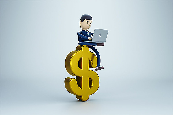 PSD 편집이미지 남자 백그라운드 비즈니스 3D캐릭터 한명 성인 노트북 3D소스 3D 달러 회색 비즈니스맨 디지털합성 성인남자한명만 편집소스 편집3D 캐릭터 1 컬러 돈 사람 전자제품 직장인 남자한명만 성인남자만 파일형식