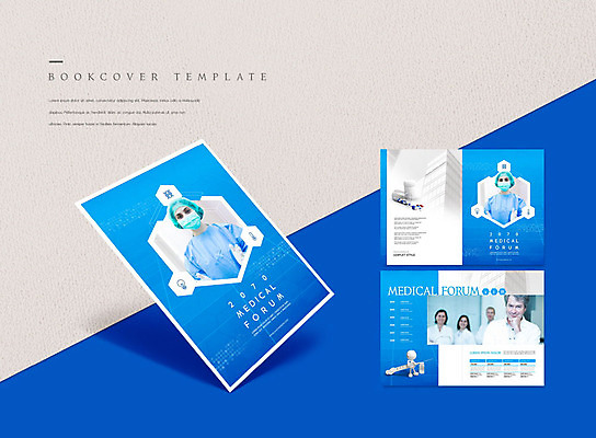 PSD 외국인 템플릿 표지디자인 북디자인 출판디자인 여자 표지 남자 ZIP 내지 리플렛 중년 50대 북커버 의학 병원 사람 팜플렛 여러명 20대 성인 30대 파란색 알약 의사 수술 수술복 이미지템플릿 컬러 다수 인종 청년 치료 장년 약 의료진 가운 파일형식