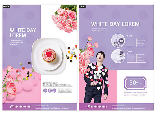 템플릿 접시 남자 꽃 ZIP 리플렛 화이트데이 디저트 사탕 한명 사람 20대 성인 장미 보라색 한국인 하트 전단템플릿 전단 성인남자한명만 인디자인 INDD 이미지템플릿 모양 식물 1 식기 음식 컬러 데이이벤트 동양인 청년 홍보물 남자한명만 성인남자만 파일형식