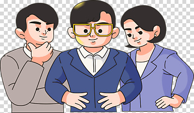 편집 편집이미지 여자 남자 포즈 누끼 성인 세명 강사 학원 PNG 성인만 편집소스 직업 교육 사람 파일형식