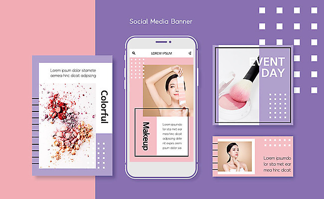 PSD 템플릿 배너템플릿 여자 ZIP 분홍색 웹템플릿 디자인시안 모바일 사람 20대 성인 두명 스마트폰 세트 화장 뷰티 보라색 한국인 화장용품 볼터치 모바일템플릿 모바일웹 소셜네트워크 소셜미디어 의료성형뷰티 웹배너 성인여자만 모바일앱 SNS배너 모바일페이지 이미지템플릿 배너 컬러 동양인 청년 핸드폰 스마트기기 미용용품 페이지 여자만 성인만 파일형식