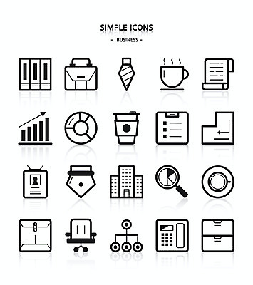 아이콘 커피 의자 서류가방 회사 비즈니스 돋보기 넥타이 그래프 서류봉투 잔 사람없음 만년필 자료 머그컵 심플아이콘 서랍장 문서 팩스 엔터 사원증 리스트 임원 2D아이콘 AI파일 식기 잡화 음료 가구 가방 봉투 컵 펜 사무용품 파일형식 벡터