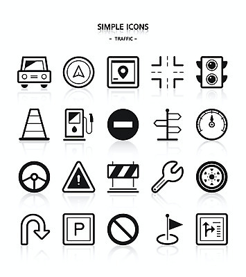 아이콘 도로 교통 자동차 경고 사람없음 고깔모자 금지 깃발 표지판 수리 정지 신호등 주차 핸들 속도 심플아이콘 도로표지판 타이어 위치 주유소 네비게이션 안전바 유턴 2D아이콘 AI파일 모자_잡화 길 육상교통 교통시설 모션 알림판 파일형식 벡터