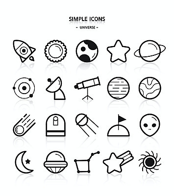 아이콘 별 지구 사람없음 태양 우주 망원경 별자리 행성 인공위성 로켓 외계인 달 깃발 유성 우주선 심플아이콘 블랙홀 2D아이콘 AI파일 자연요소 통신 미확인물체 파일형식 벡터