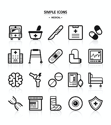 아이콘 병원 사람없음 알약 침대 반창고 맥박 보호 약병 DNA 구급차 뇌 심플아이콘 깁스 골절 메스 약제조 재활 처방전 혈압 안구 2D아이콘 AI파일 가구 컨셉 의학 자동차 신체부위 치료 약 의료용품 생명공학 수술도구 병_담는 파일형식 벡터