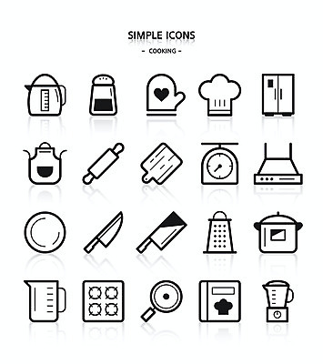 아이콘 그릇 도마 요리사모자 저울 요리 사람없음 앞치마 조미료 프라이팬 칼 가스레인지 커피포트 심플아이콘 냉장고 밀대 레시피 식칼 주방장갑 밥솥 환풍기 강판 계량컵 사운드믹서 2D아이콘 AI파일 모자_잡화 식기 음향기기 장갑 주전자 주방용품 컵 요리사 장비 가전제품 레인지 계량 향미료 파일형식 벡터