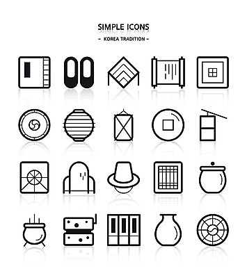 아이콘 한국전통 문양 전통소품 사람없음 책 항아리 북 연 심플아이콘 청사초롱 키_도구 고무신 연등 향 엽전 메주 2D아이콘 AI파일 갓모자 모자_잡화 전통 신발 타악기 한국 놀이용품 동전 도구 등불 도자기 불교용품 오브젝트 초롱 파일형식 벡터