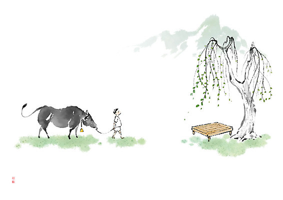 PSD 나무 한마리 남자 어린이 잎 일러스트 캘리그라피 붓터치 휴식 산 뿔 한명 사람 소년 잔디 친구 걷기 나뭇가지 소 번짐 평상 사색 소년한명만 국내일러스트 식물 1 컨셉 생각 포유류 관계 모션 남자한명만 소년만 파일형식 효과