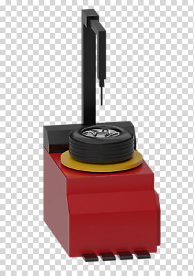 편집 편집이미지 누끼 안전 사람없음 빨간색 한개 3D소스 3D 입체 디지털합성 오브젝트 타이어 점검 PNG 편집소스 타이어탈부착기 1 컬러 자동차용품 파일형식