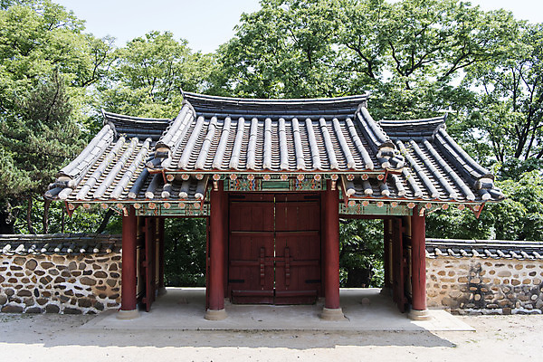포토 JPG 주간 나무 한국전통 여행 유적지 풍경 사람없음 야외 관광지 세계문화유산 문화재 역사 한국사 조선시대 연천 숭의전 국내포토 자연요소 식물 전통 고건축 한국 경기도 사당 파일형식