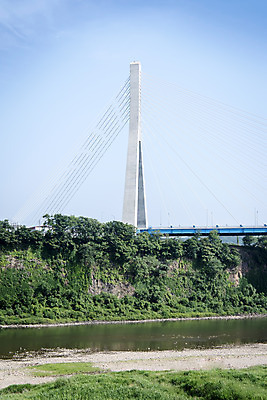 포토 JPG 주간 여행 하늘 한국 풍경 사람없음 야외 관광지 주상절리 가교 연천 임진강 국내포토 자연요소 건축물 아시아 강 경기도 파일형식