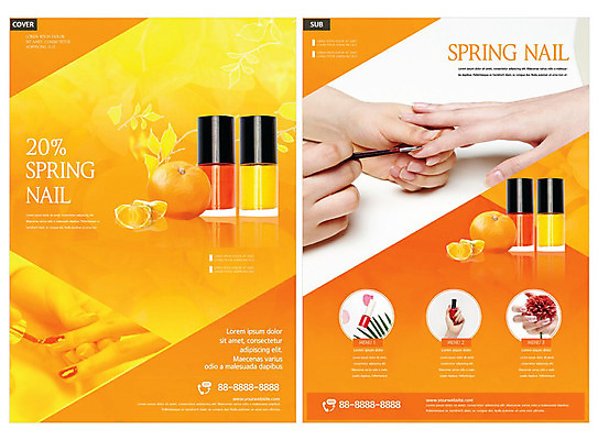 템플릿 손 여자 ZIP 리플렛 과일 귤 사람 성인 신체부위 뷰티 주황색 봄 한국인 손톱관리 네일아트 손톱 전단템플릿 전단 매니큐어 성인여자만 인디자인 INDD 이미지템플릿 계절 컬러 동양인 화장품 홍보물 여자만 성인만 파일형식