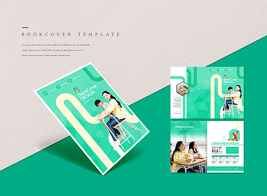 PSD 템플릿 학생 표지디자인 북디자인 출판디자인 여자 교육 표지 남자 ZIP 내지 어린이 리플렛 북커버 사람 팜플렛 여러명 10대 한국인 책상 청록색 개학 어린이만 이미지템플릿 컬러 가구 다수 학교 청소년 동양인 파일형식