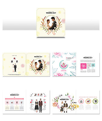 템플릿 커플 여자 남자 꽃 ZIP 리플렛 웨딩드레스 결혼 정장 턱시도 팜플렛 여러명 20대 성인 30대 노란색 한국인 즐거움 원형프레임 성인만 인디자인 INDD 이미지템플릿 식물 드레스 옷 감정 컬러 다수 관계 프레임 사람 동양인 이벤트 청년 장년 원형 파일형식