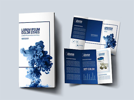 템플릿 표지디자인 북디자인 출판디자인 표지 ZIP 내지 리플렛 북커버 3단접지 팜플렛 사람없음 파란색 페인트 물감 번짐 클래식블루 트렌드컬러 이미지템플릿 AI파일 컬러 미술도구 파일형식 벡터 트랜드컬러 효과