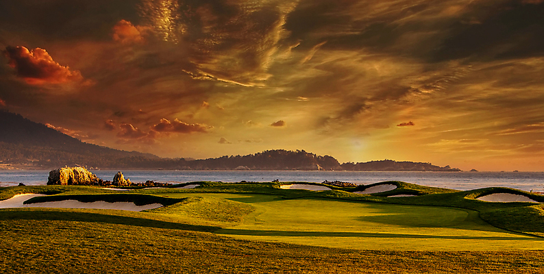 포토 JPG 해외이미지 골프 골프장 사람없음 초록색 미국 캘리포니아 페어웨이 해외포토 컬러 북아메리카 스포츠시설 구기 파일형식 이미지허브
