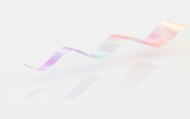 포토 JPG 해외이미지 디자인 물결 유리 추상 사람없음 반사 3D 흰색 디지털합성 웨이브 물결무늬 홀로그램 해외포토 컬러 무늬 재질 파일형식 이미지허브