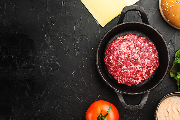 포토 JPG 해외이미지 토마토 치즈 패스트푸드 육류 사람없음 햄버거 준비 패티 플랫레이 해외포토 채소 식재료 유제품 플랫 인스턴트 파일형식 이미지허브
