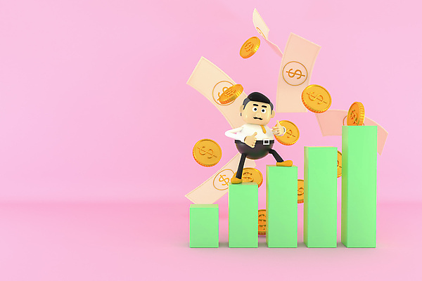 JPG 해외이미지 전신 남자 분홍색 허리손 지폐 일러스트 성공 그래프 3D캐릭터 한명 서기 손짓 성인 경제 3D 동전 비즈니스맨 상승 경제성장 성인남자한명만 해외일러스트 캐릭터 1 컬러 포즈 컨셉 돈 비즈니스 모션 사람 직장인 디지털합성 남자한명만 성인남자만 파일형식 이미지허브