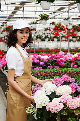 포토 JPG 해외이미지 식물 백인 직업 라이프스타일 여자 꽃 행복 유니폼 농업 갈색머리 한명 미소 초록색 컬러풀 농장 앞치마 놀이방 성장 작업 냄비 배열 꽃집 확인 원예 주인 밭일 온실 원예사 제어 캡모자 해외포토 서양인 모자_잡화 1 헤어스타일 옷 감정 산업 컬러 표정 사람 취미 생활 상점 솥 파일형식 이미지허브